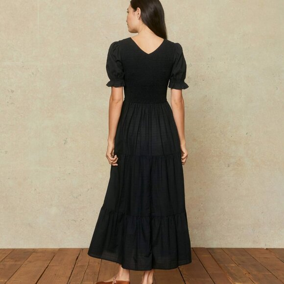 Christy Dawn  |  The Brooklyn Dress in Noir (Lined) - Picture 3 of 6